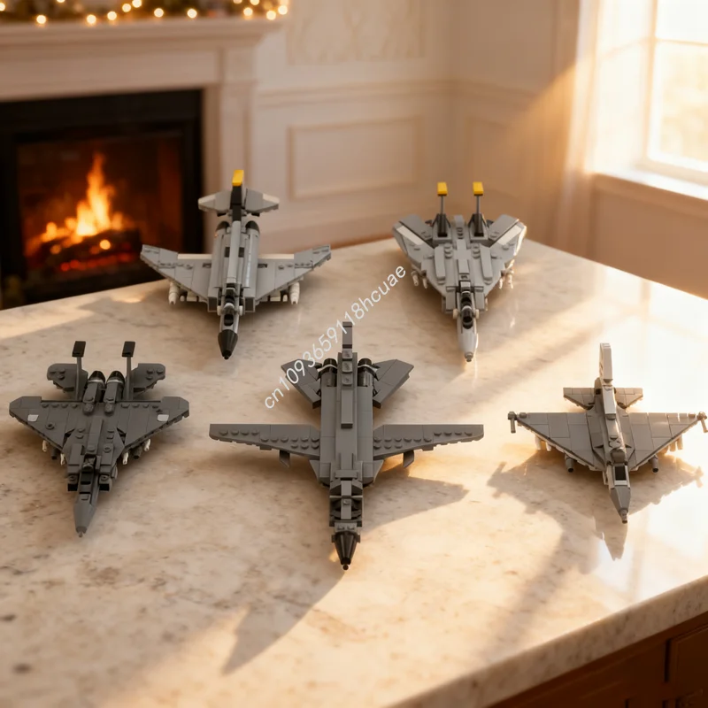 

1060pcs MOC USAF Jet Collection Model Building Blocks Construction Toy DIY Assemble Christmas Gift Idea Brick Creative Education