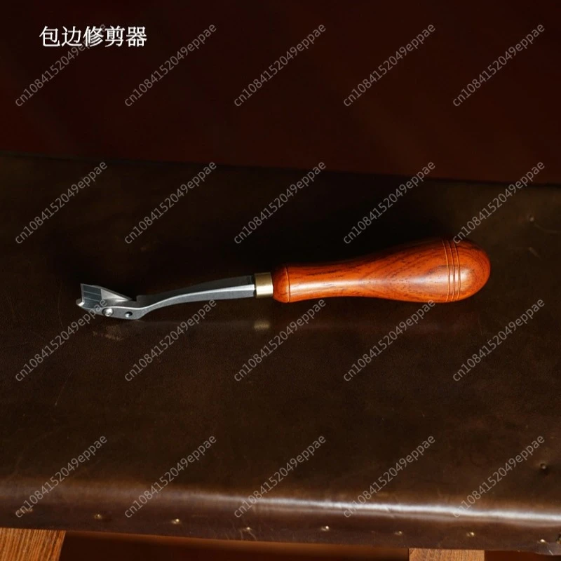 

LeatherCraft 420H Stainless Steel Nattools Leather Hemming Strip Finishing Crafting Curve Cutter Tool