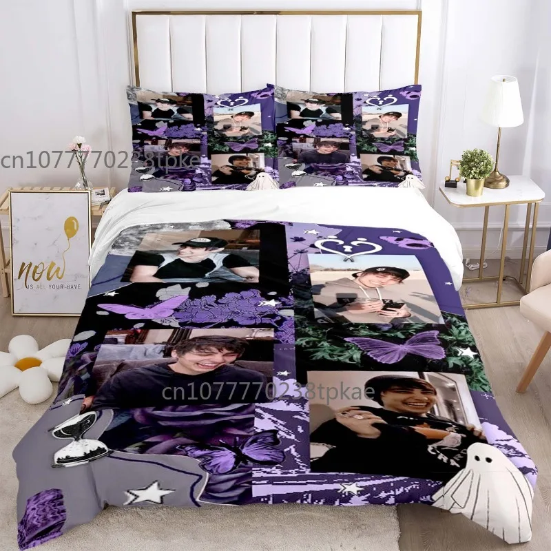 Imagem -03 - Sam e Colby Xplr Impresso Duvet Cover Grupo Duplo Rainha e King Size