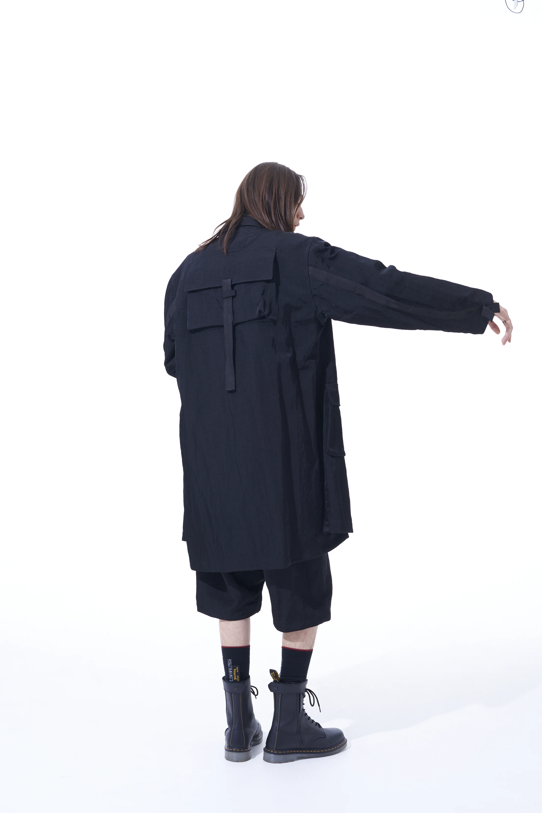 2025 YAMAMOTO-Style HighQuality Summer Cargo Quarter Pants Fashion Men'S And Women'S Loose Shorts 24SS