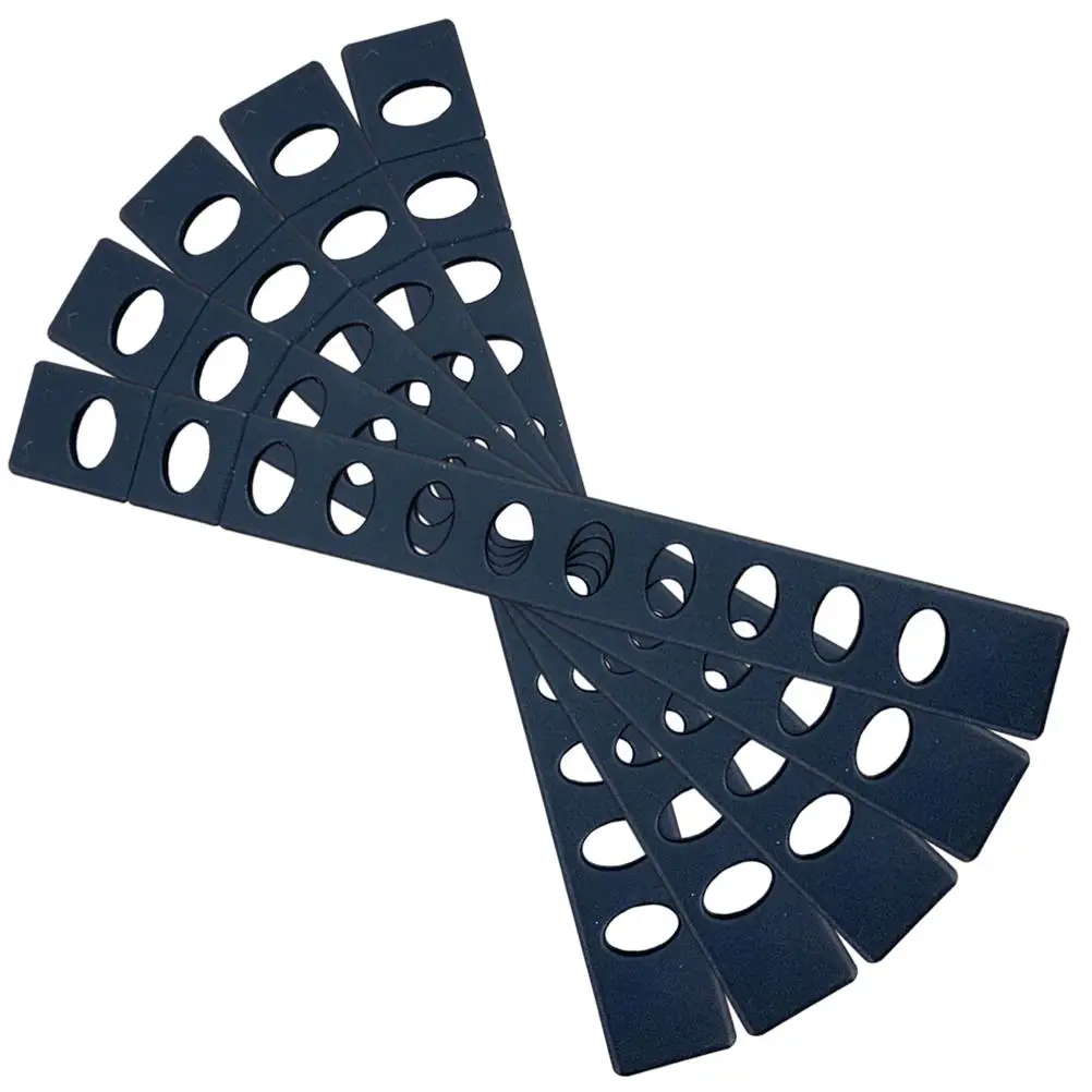

5 Pcs Knife Protector Horizontal Kitchen Supply Household Blade Accessories Cooking Cover Black