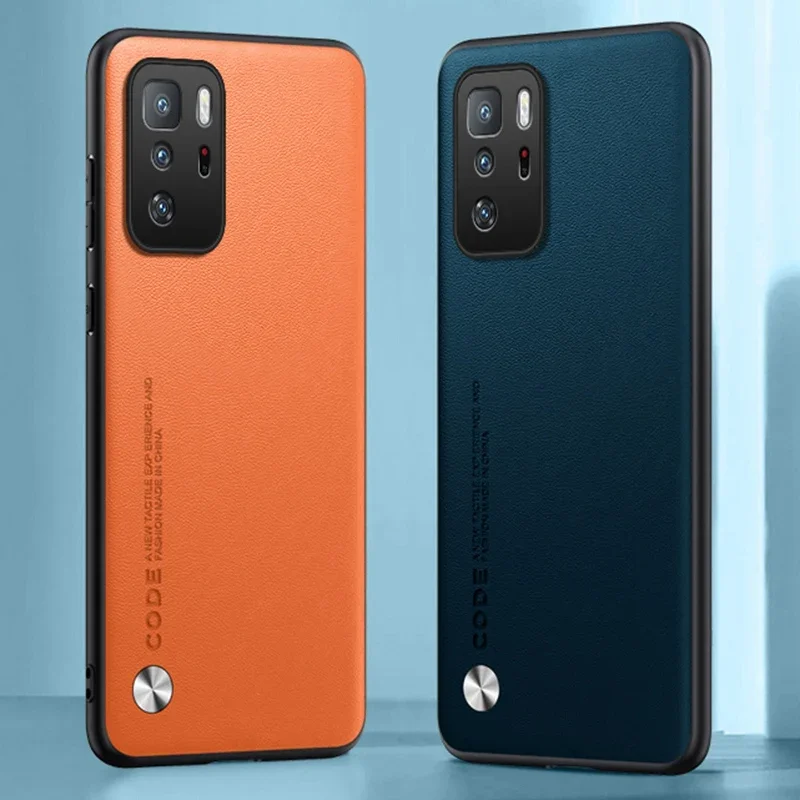 Роскошный чехол из искусственной кожи для Xiaomi Poco X3 GT, матовый чехол, силиконовый чехол с полной защитой камеры, чехол для телефона PocoX3 GT