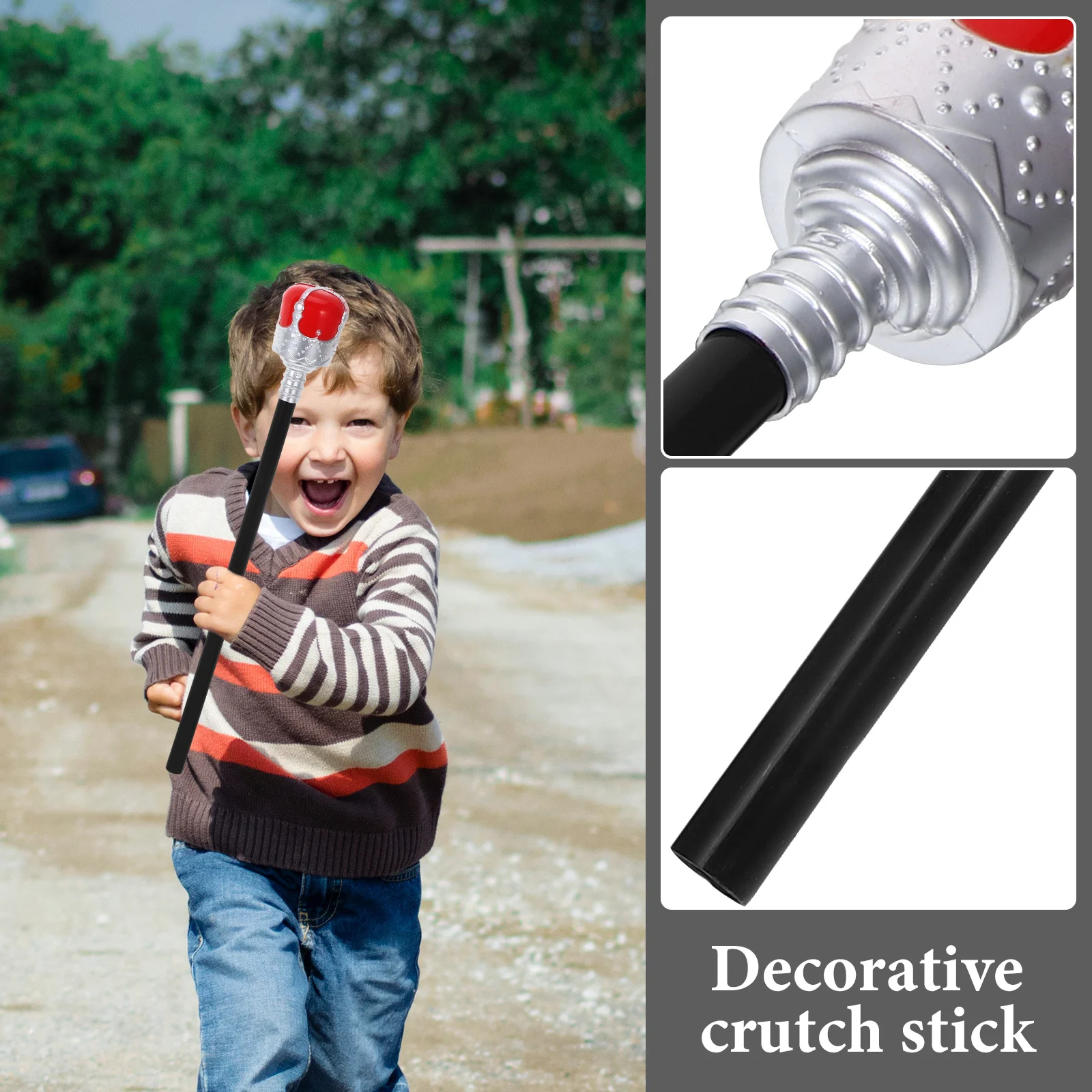 

Косплей Король Палочка Хэллоуин Трость Опора Легкий Пластиковый Скипетр Декор Аксессуар Для Вечеринки Королевский Король Скипетр Декоративная Трость