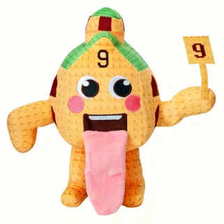 جديد سرقة الدماغ Esok School أفخم سامي جانديل الفراولة الفيل محشوة دمية لطيف رقم. 9 لعبة منزل هدية للمعجبين