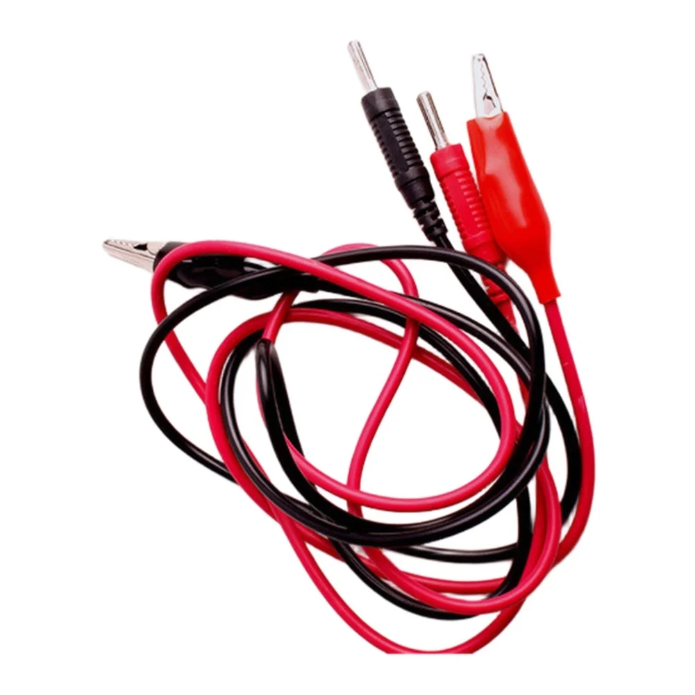 10A Rated DC Test Cable with For ALLIGATOR Clips and Banana Connectors for Electronics Prototyping and Debugging