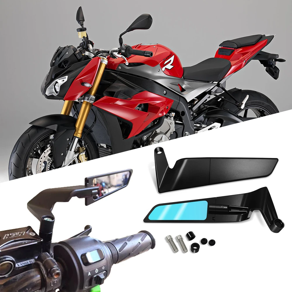 For BMW S 1000 R s1000r S1000R motorcycle accessories rearview mirror wind wing side rear view reversing