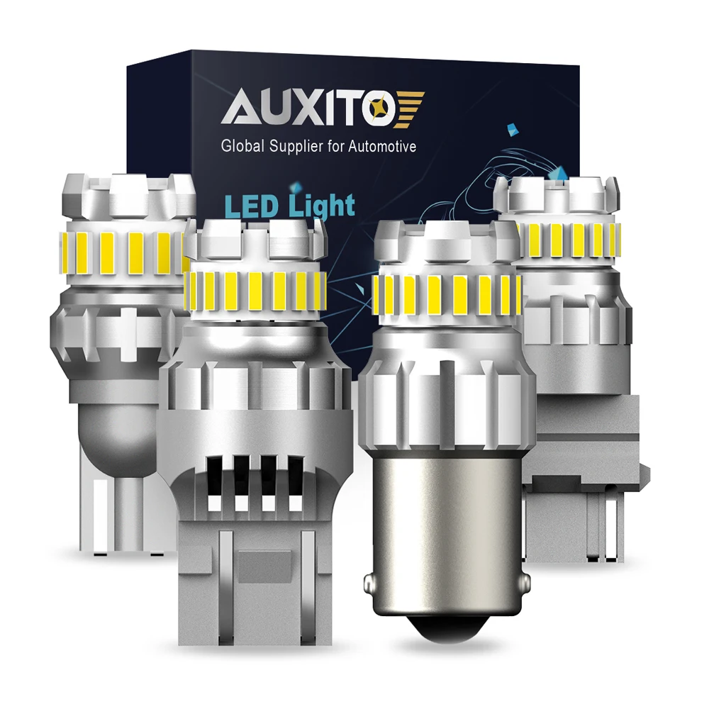 Лампа для автомобиля AUXITO, 2 шт., BA15S, P21, 5 Вт, 7443, W21, 5 Вт