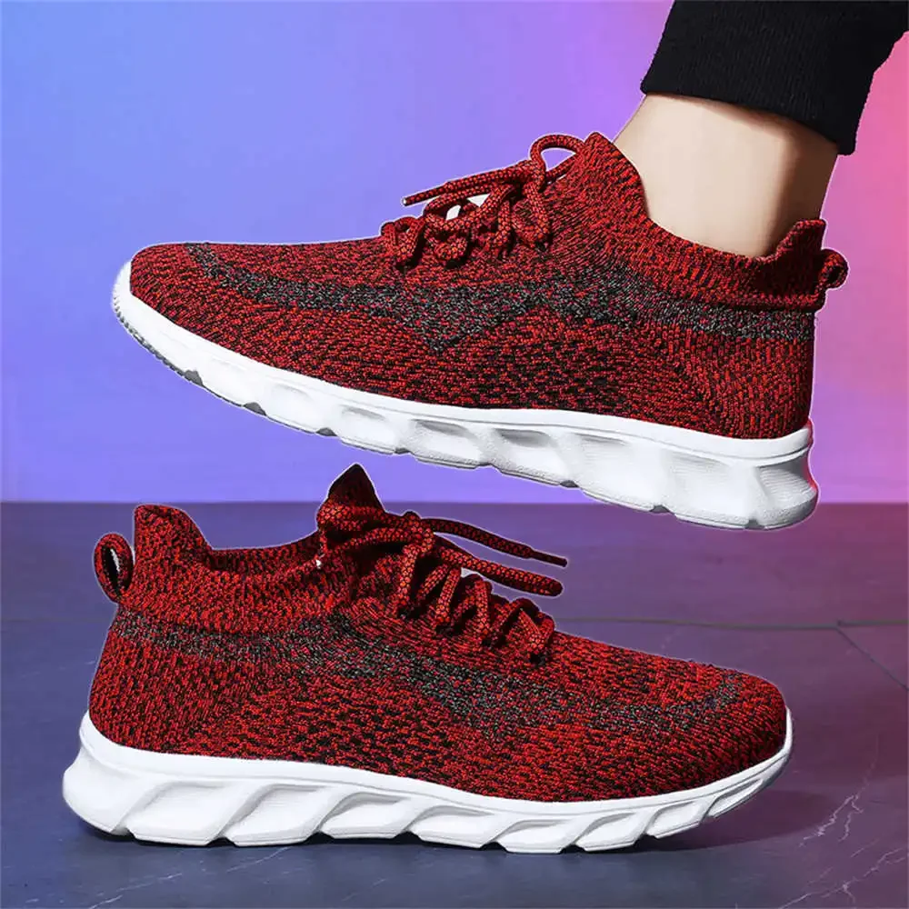 Flat Sole Lace Up Sneakers Purple Skateboarding Big Size Shoes For Men Sports Products Low Offer Brands Functional view 4