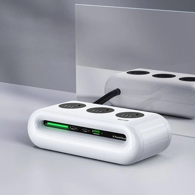 

Fast charging socket charging with cable porous position multi-function desktop power strip
