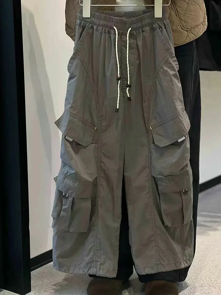 boys-casual-wide-leg-pants-children's-workwear-summer-fashionable-loose-fit-long-trousers-for-middle-and-large-children
