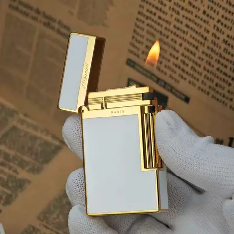 Custom lighter Single Flame Lighter Metal Classic Lacquered lighter Cigar Accessories Smoking includes custom accessories