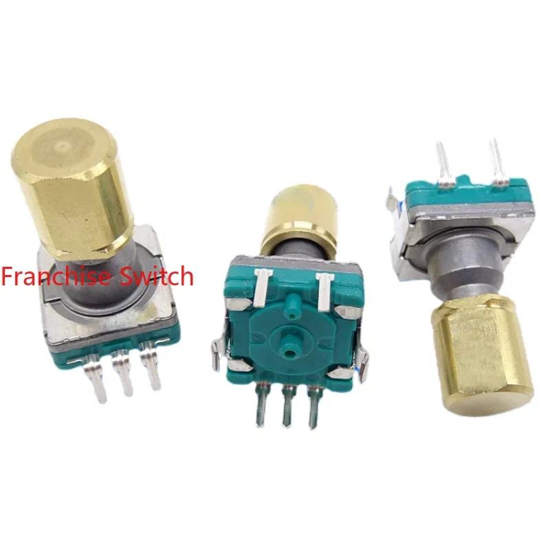 

Car Audio EC11- Stepless Damping Copper Shaft 15.5MM With Push Switch Encoder