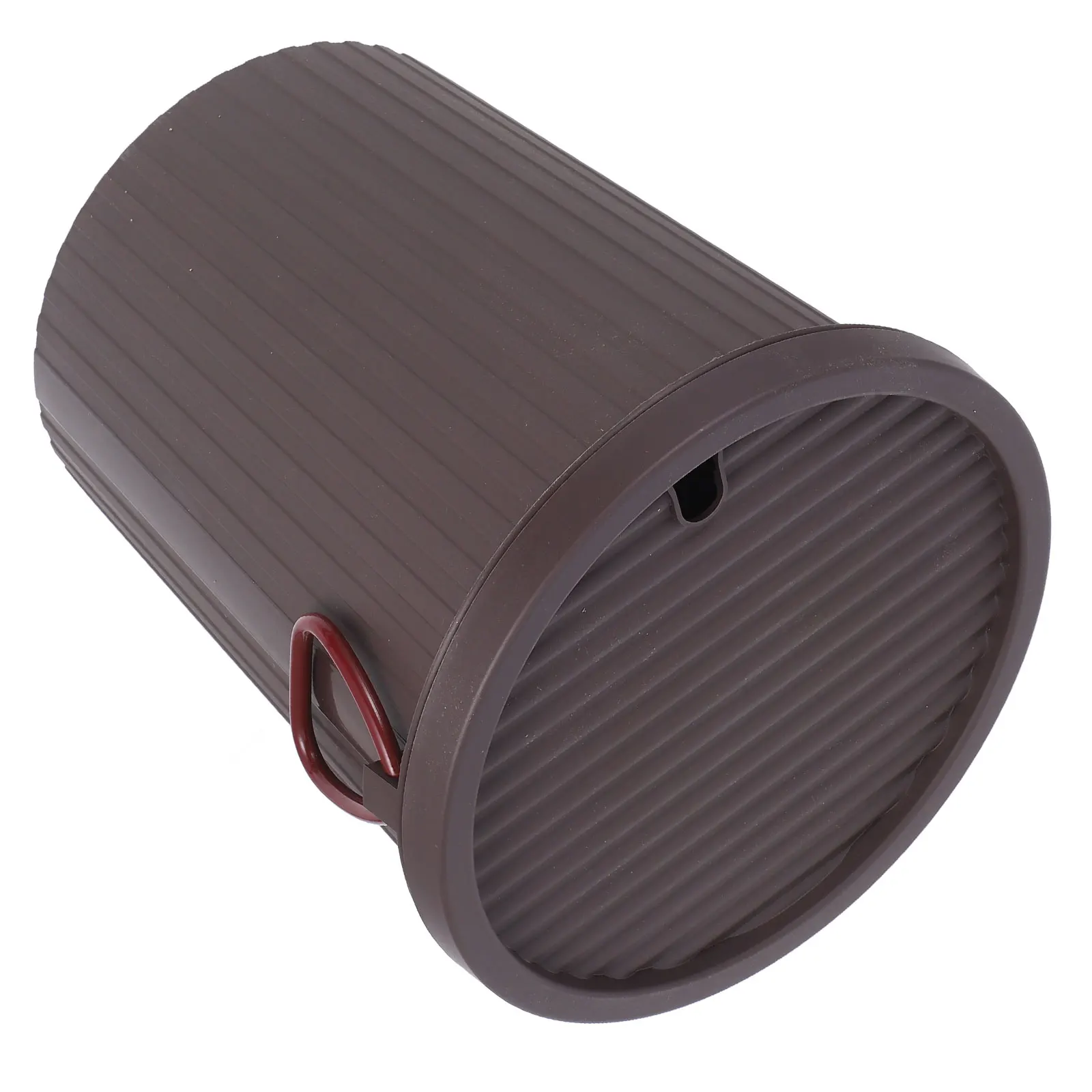 

Thickened Round Tea Dregs Drainage Bucket Lid Tea Residue Filter Trash Can Living Room Kitchen Office Garbage Can Bathroom
