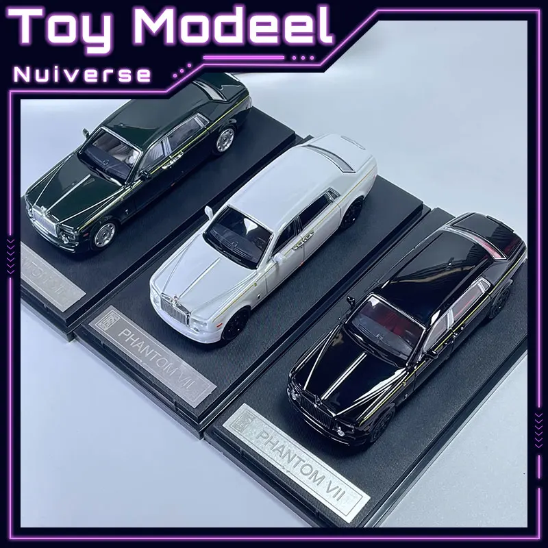 

SW 1:64 Rolls-Royce Phantom VII Extended Wheelbase Simulation Diecast Alloy Collectible Car Model Vehicle Display Perfect Gift