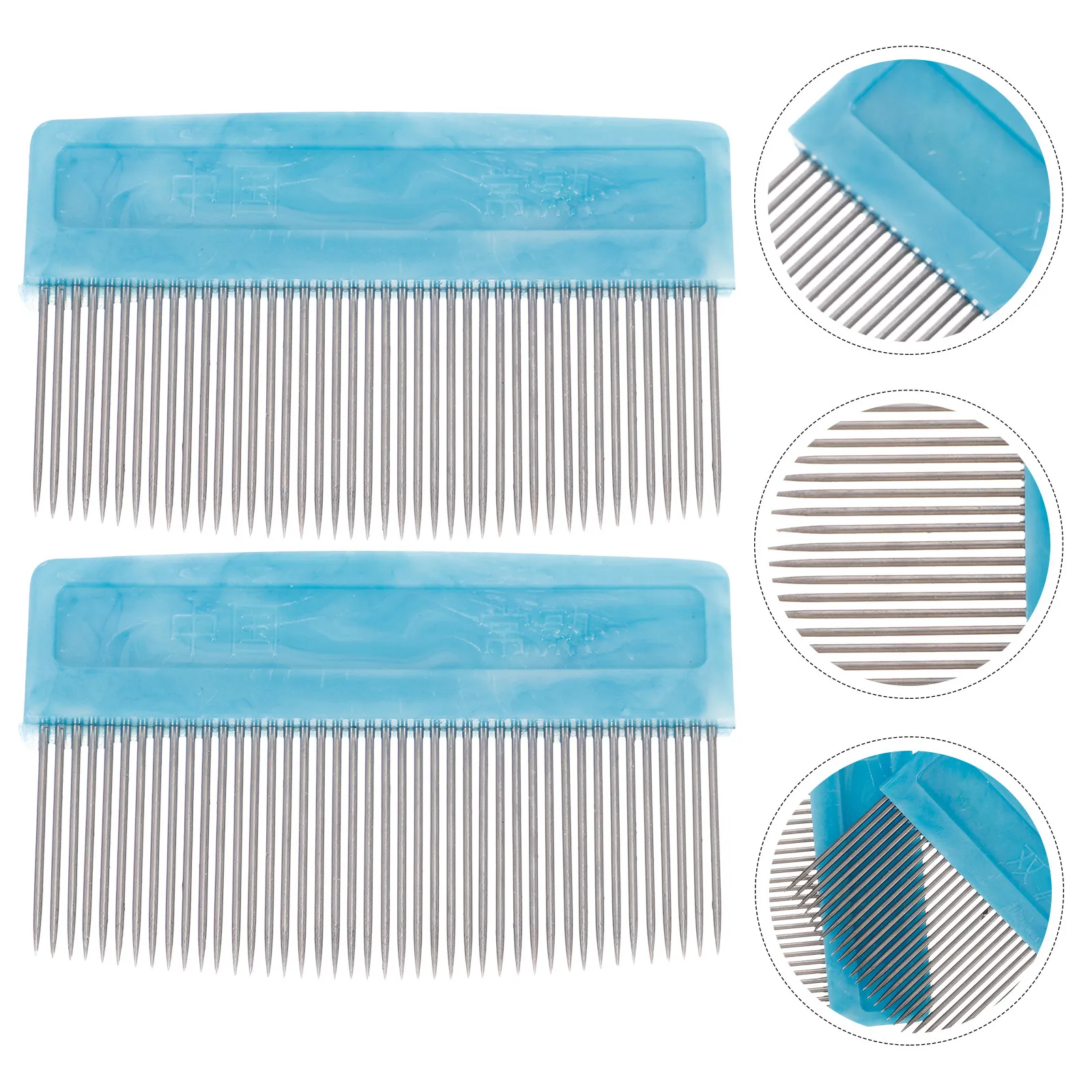 

2Pcs Violin Bow Horsehair Comb Efficient Time Saving Grooming Tool for Violin Erhu Luthier Workbench Supplies Bow Hair Care