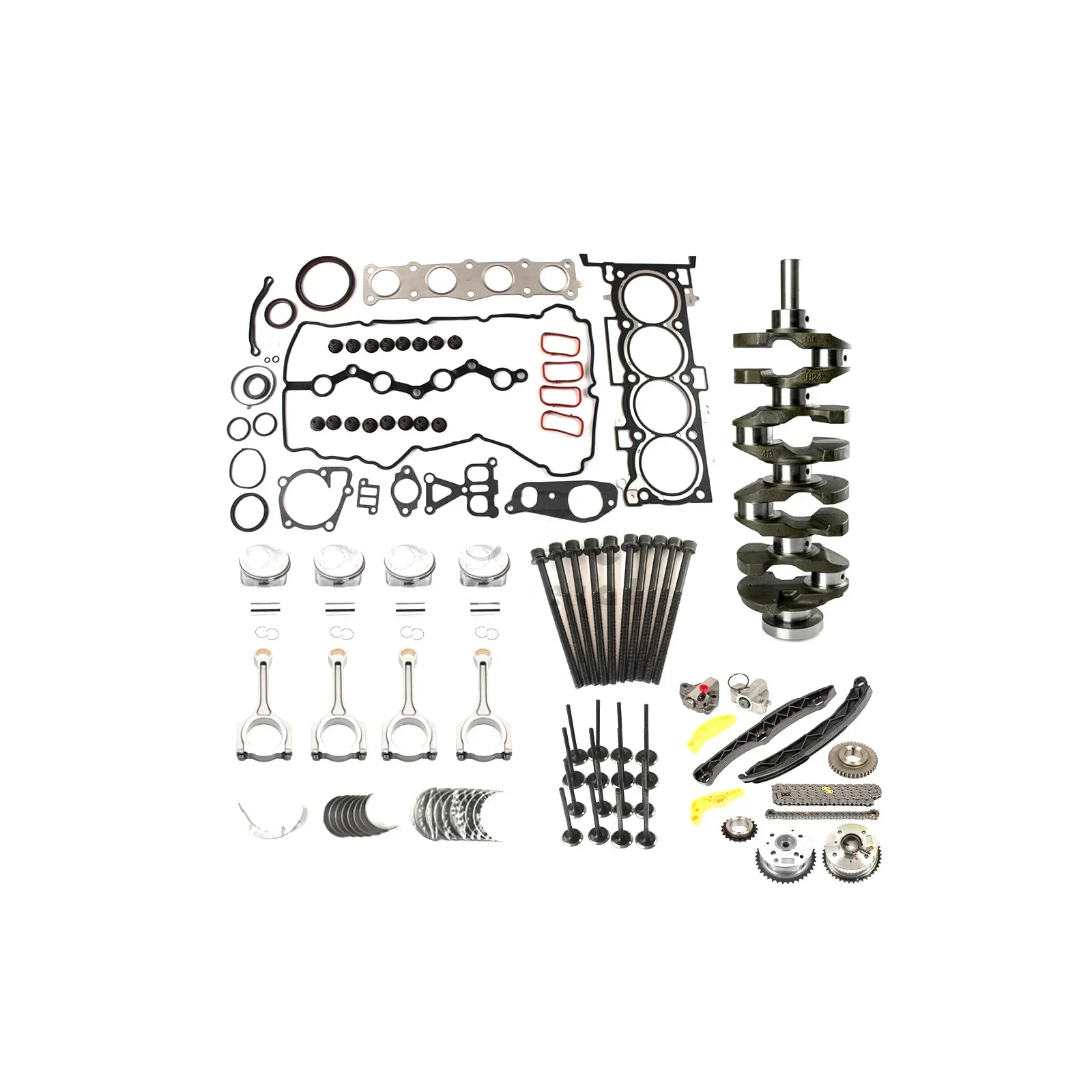 For G4KJ 2.4L Engine Overhaul Repair Kit - Crankshaft Rod