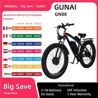 GUNAI GN88 Electric Bike For Adults,2000W Dual Motor 26\