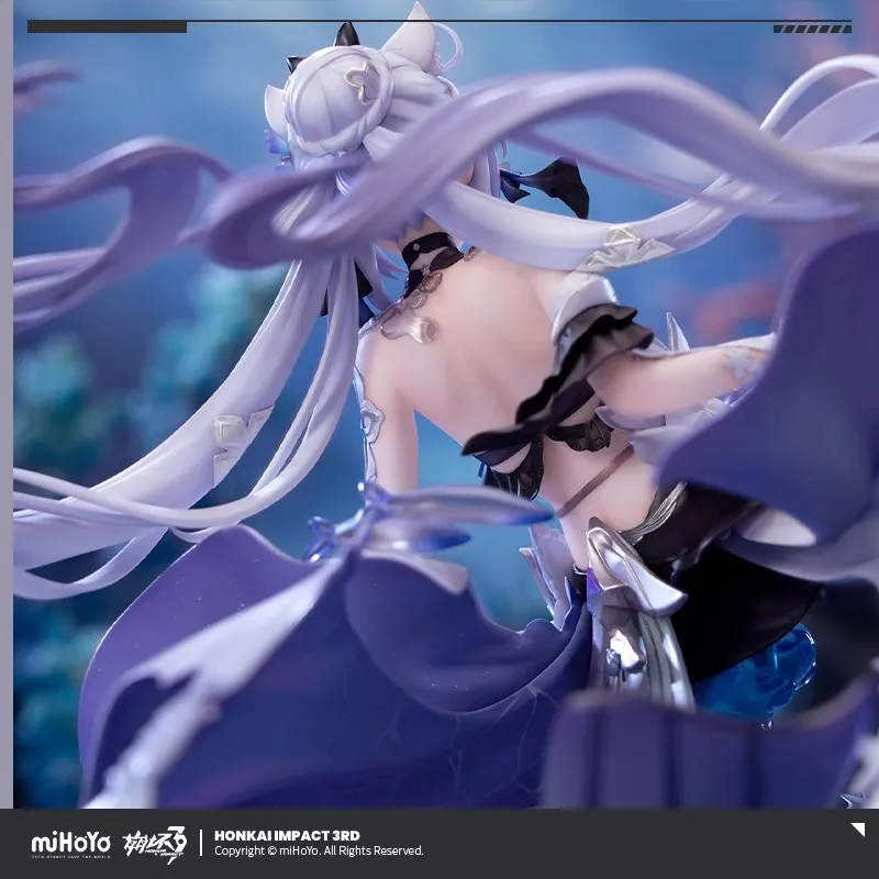 Game Honkai lmpact 3 Official Genuine Product Kiana Herrscher of Finality Oceania Luna Theme 1/7 Scale Ornament Halloween Gifts