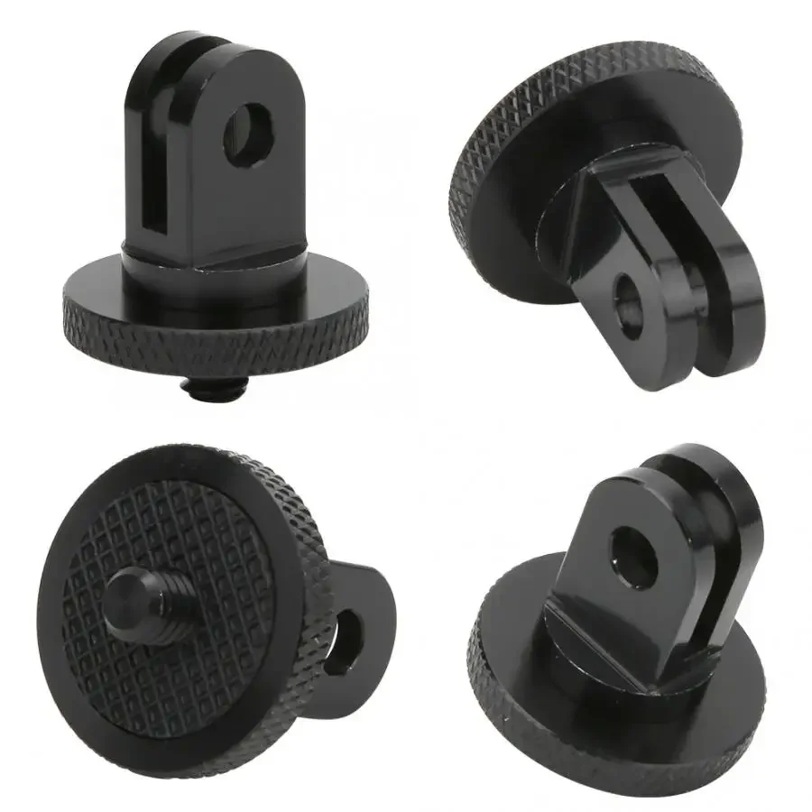 1/4 Inch Screw Tripod Adapter 360 Rotating Mount Holder For Go Pro 13 12 11 10 9 Insta 360 X5 X4 DJI OSMO 360 Camera Accessories