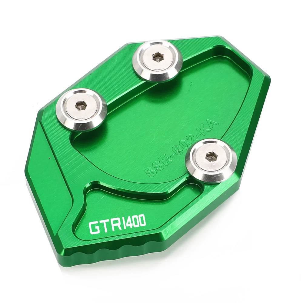 GTR1400 دراجة نارية الجانب حامل تكبير زلاجات الجانب مسنده وسادة للقدم لكاواساكي GTR 1400 2012-2023 2022 2021 2020 2019 2018