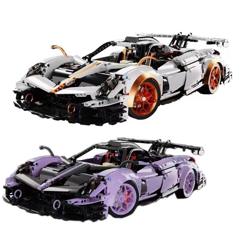 Technical 1:8 Super Sport Car APP Remote Control Building Blocks Idea Racing Vehicle Model Brick Toys For Kid Birthday Gift MOC