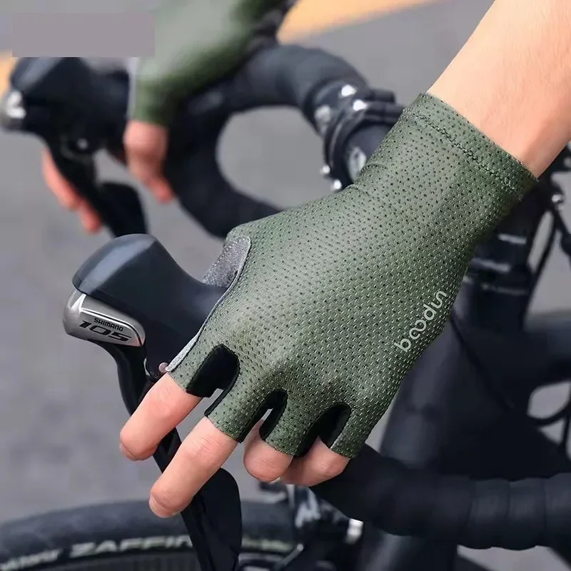 

New road bike gloves extended cuffs outdoor sports cycling gloves soft and breathable strong and wear-resistant