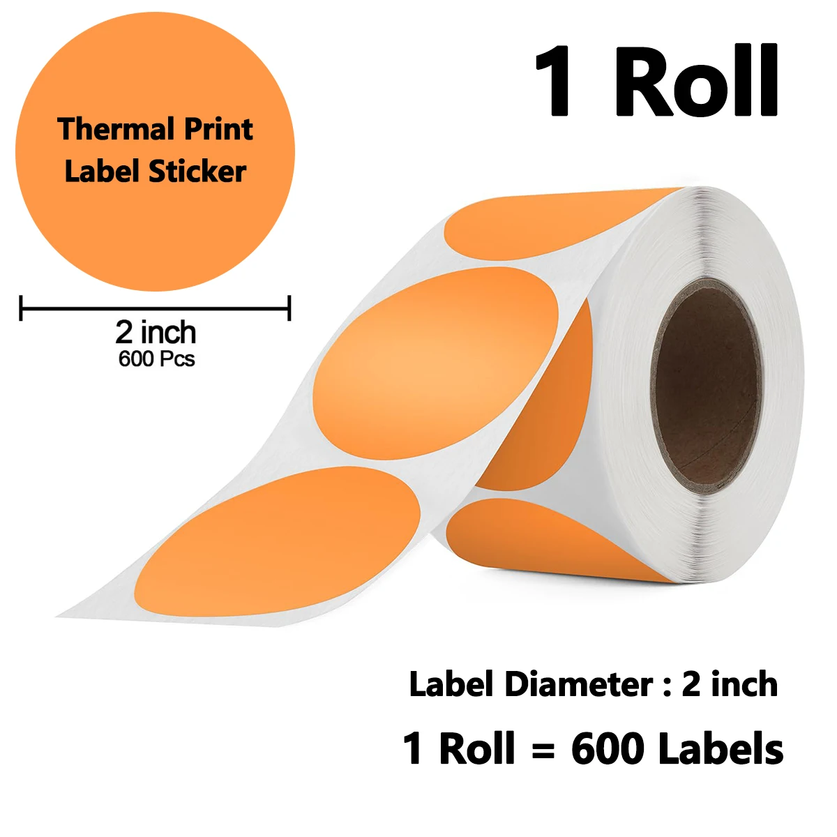 50x50mm holografische zilveren etiketten Directe thermische stickers voor bedankkaart, adres, QR-code voor phomemo 241BT 246S D520
