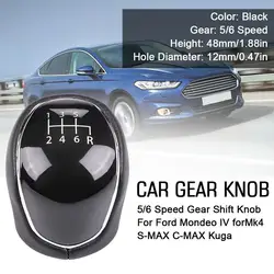 Speed Gear Shift Knob for FORD Mondeo IV ForMk4 S-MAX C-MAX Kuga Transit Connect Car Parts Auto Accessories