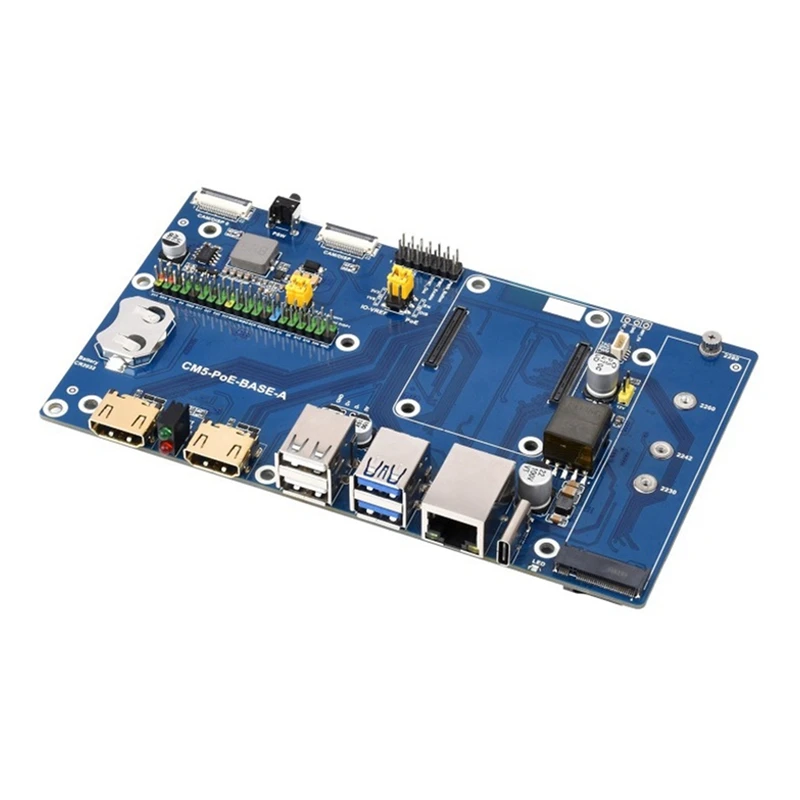 WISH для вычислительного модуля Raspberry Pi 5, плата ввода-вывода с функцией Poe, для всех варианов CM5