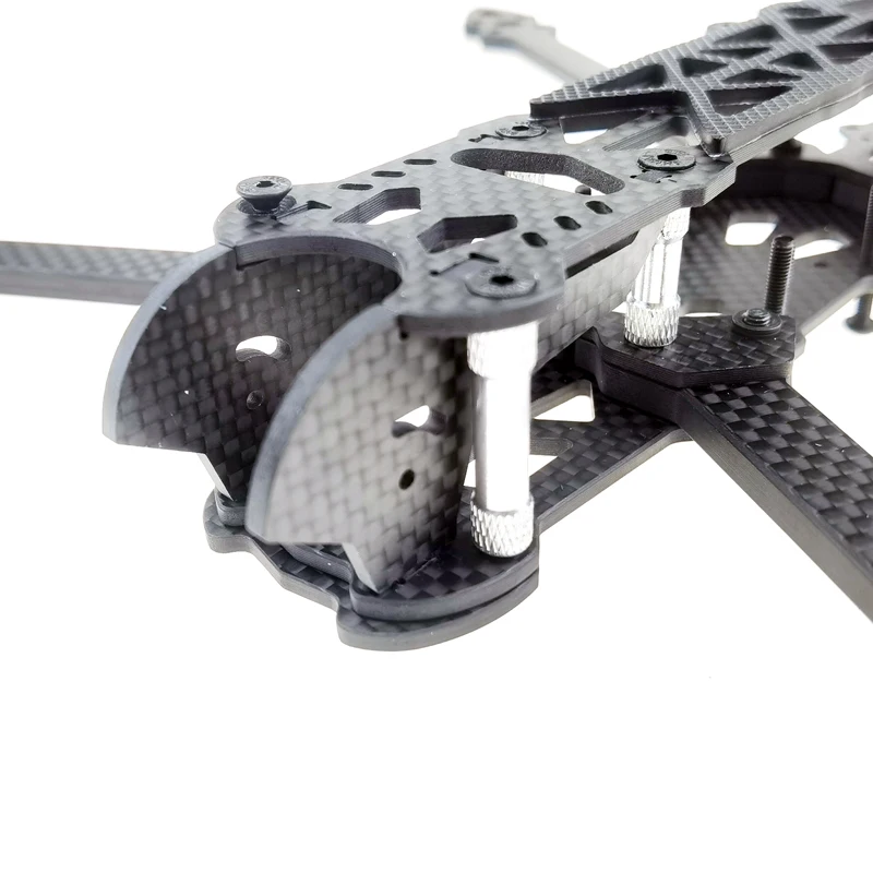 Mark4 7 polegada 295mm zangão quadro com 5mm braço quadcopter quadro 3k fibra de carbono 7 "fpv freestyle rc racing drone com peças de cópia