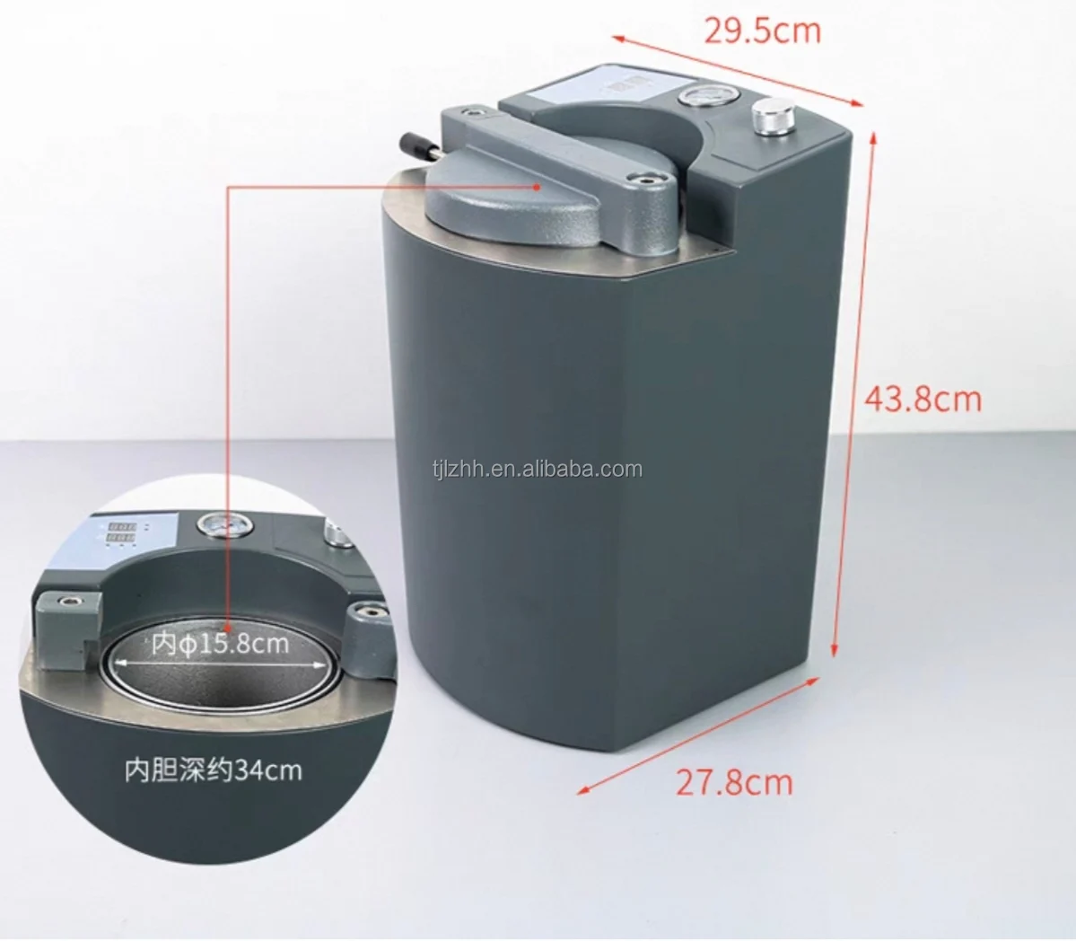 China Factory Supply Lab High Pressure  Pot Polymerizer Denture Recoil Pressure Cooker