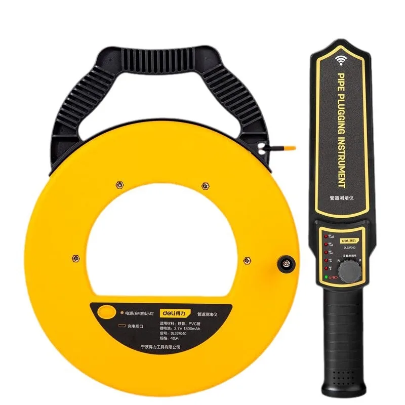 30MProfessionele Pijp Verstopping Tester Draagbare Diagnose-tool Scanner Inpluggen Verstopping Tester Instrument Verstopping Meter