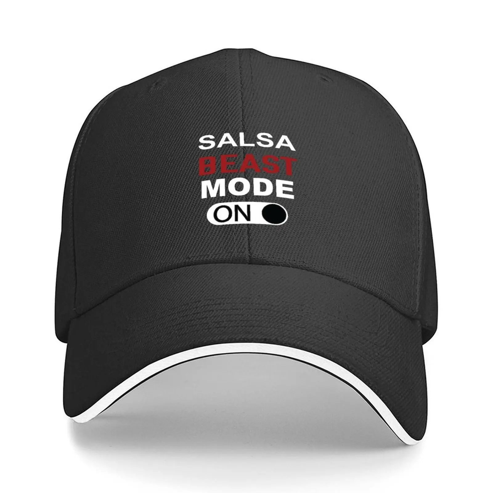 

Salsa Beast Mode On, Salsa Dancer, Dance Baseball Cap Gentleman Hat fashionable Hat Luxury Brand Trucker Hat Woman Hats Men's