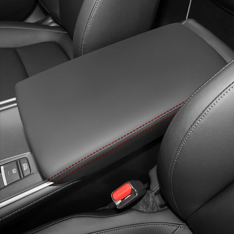PU Leather Protection Auto Interior Decor Car Armrest Covers for Honda Accord 10 10th Gen 2018 2019 2020 2021 2022 Accessories view 3