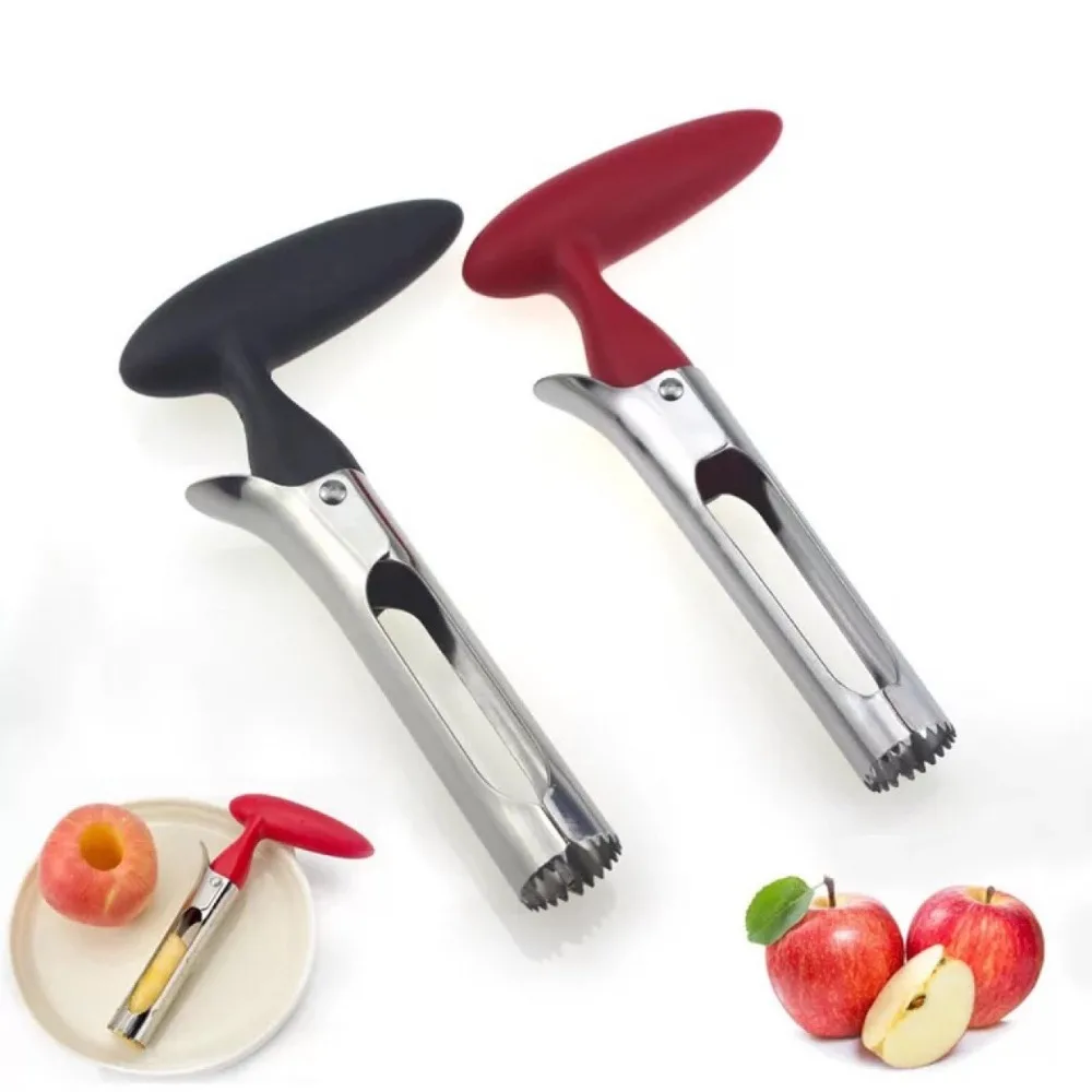 Stainless Steel Apple Core Cutter Knife Corers Fruit Slicer Multi-function Cutting Vegetable Pear Core Removed Kitchen Tools