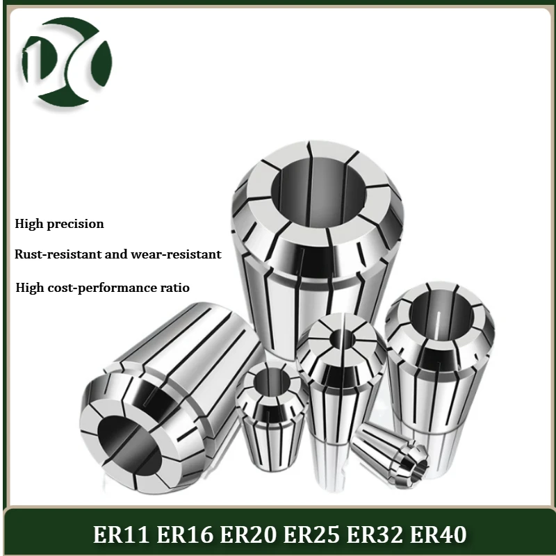 KH CNC ER11 ER16 ER20 ER25 ER32 ER40 Collet Chuck Engraving Machine Spindle Milling Cutter CNC Lathe Tool Drill Collets Chuck ER