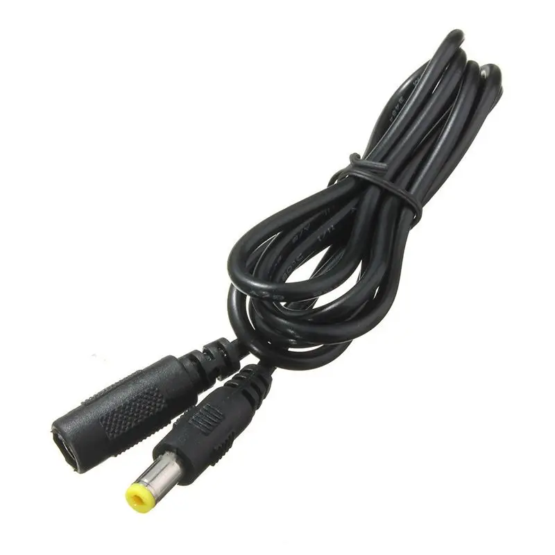 Superior-5 Pcs 5.5Mm X 2.1Mm DC Power Jack Male To Female Extension Cable Cord Lead Connectorcable Length:1.2 M