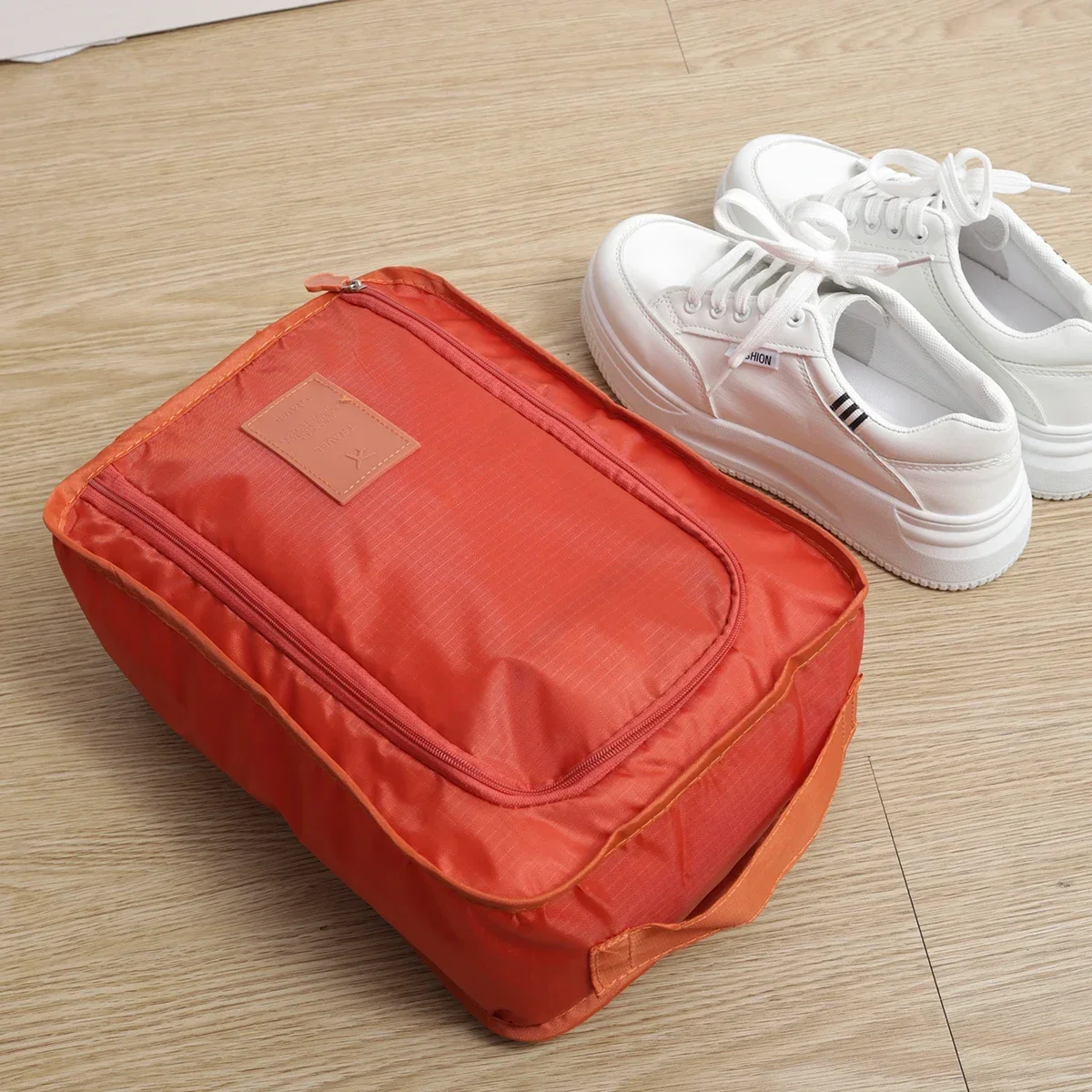 1pc-Portable Handheld Travel Waterproof Multifunctional Shoe Storage Bag Dustproof Bag Travel Shoe Covers Dustproof Shoe Bag