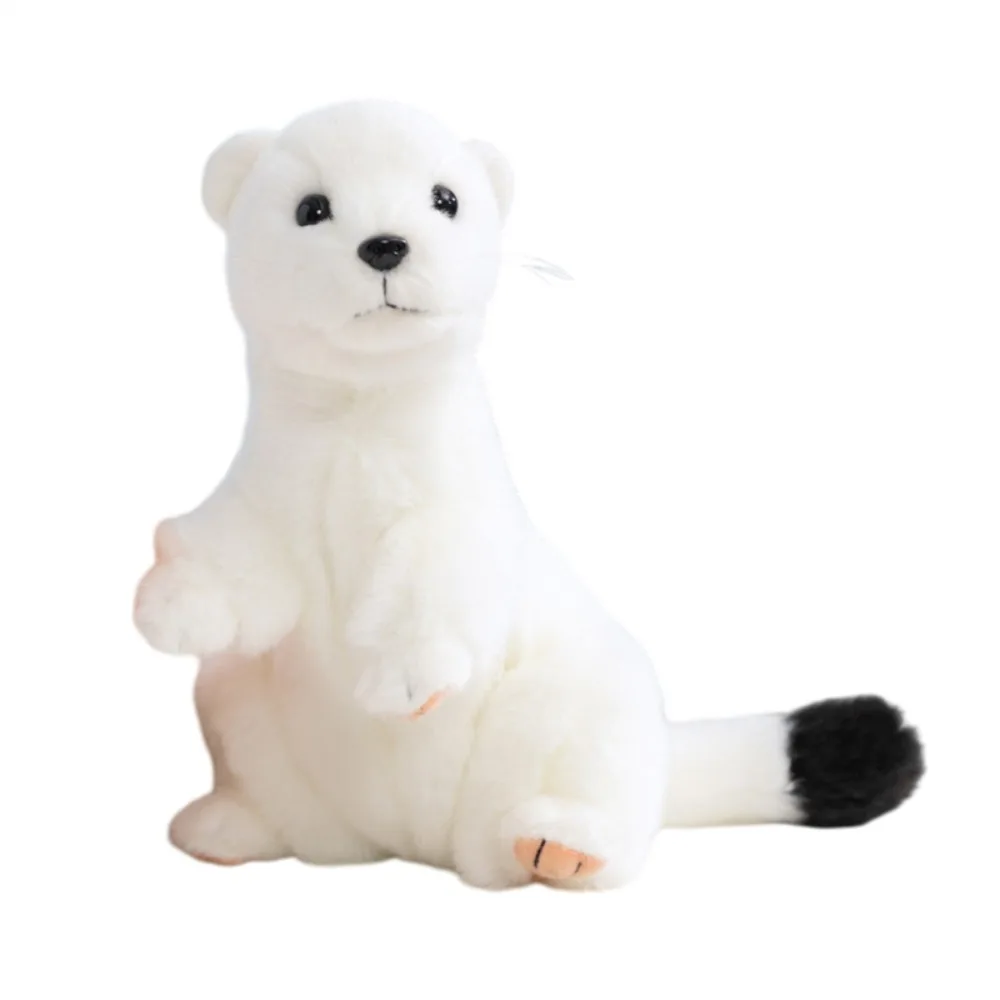 

Stuffed Doll Weasel Rat Plush Toy Lovely Cartoon Realistice Weasel Plush Toy Simulation Cartoon Animals Ferret Plush Doll