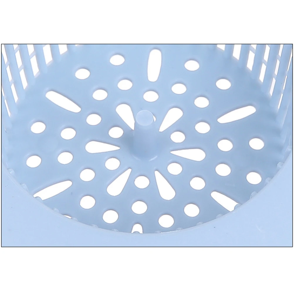 

Premium Kitchen Sink Filter Durable Nontoxic Material Blue Residue Remover Anti Clogging Hair Catcher Sewer Col ers