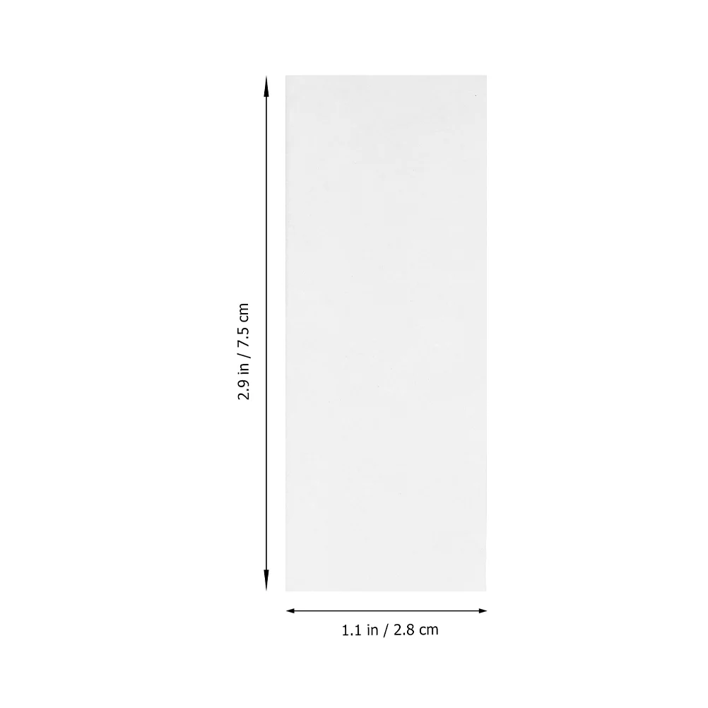 200 Pcs Chromatography Paper Strips Neutral Cotton Experiment Filter Paper For Lab Pigment Separation Tests Laboratory Paper