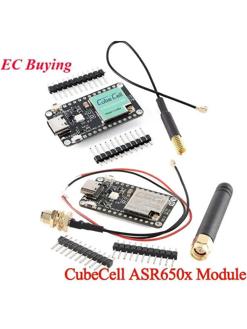 Moduł płytki rozwojowej SX1262 CubeCell ASR6501 ASR6502 433MHz 868MHz Cortex-M0 LoRaWAN Lora Node Control PCB AT dla Arduino — zdjęcie 2