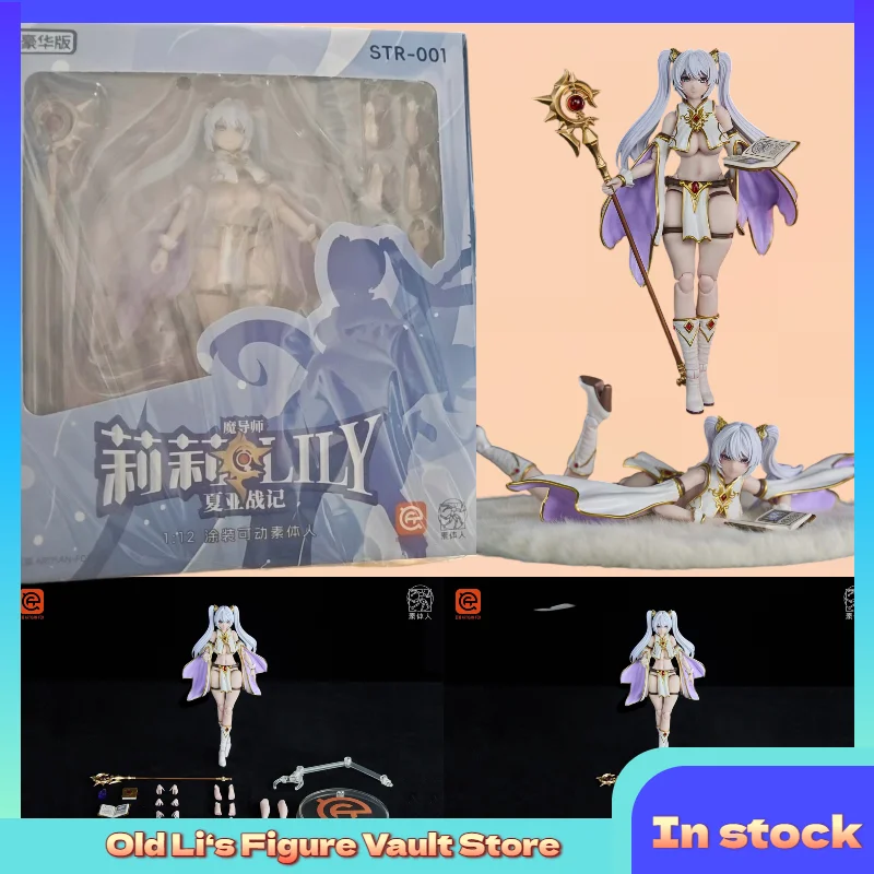 

In Stock Craftsman Fox Body Man 1/12 Char's War Magician Lily Action Figure Toy Collection Gift