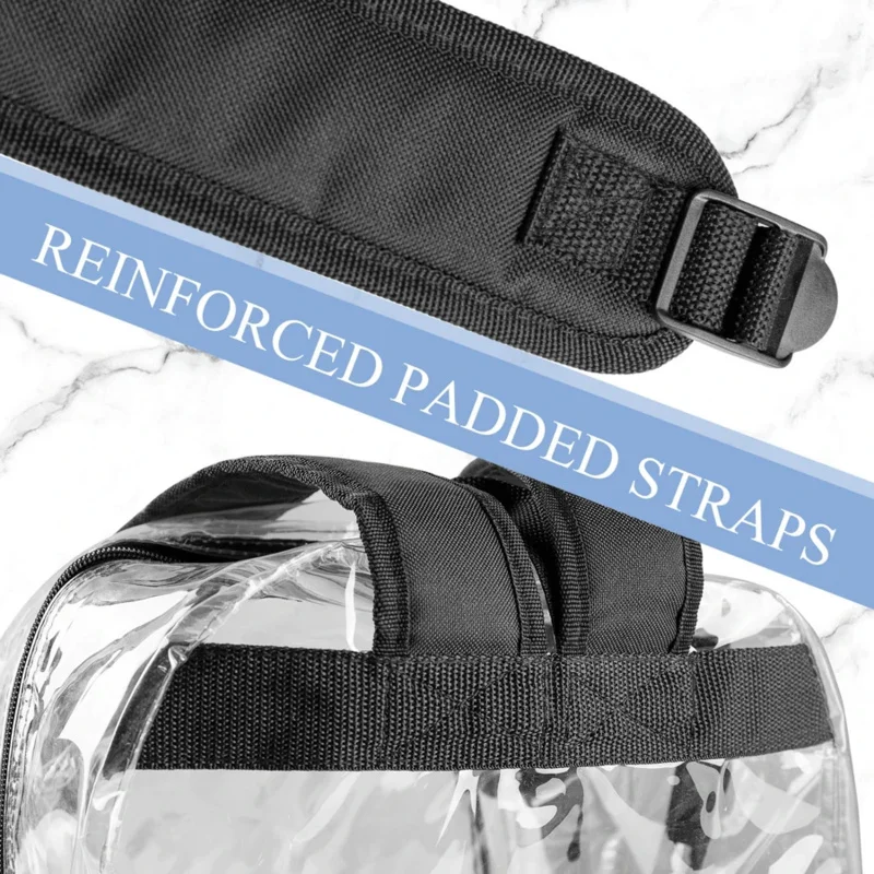 Прозрачный рюкзак Fomaris, прозрачный рюкзак для книг, прозрачные прозрачные пластиковые рюкзаки для школы, работы, концерта, колледжа, воды