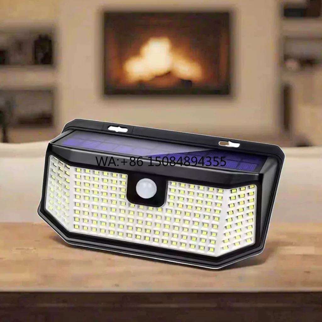 AuSilver OEM Outdoor Waterproof IP67 Solar LED Lighting with PIR Motion Sensor Courtyard Light for Courtyard & Garden Light