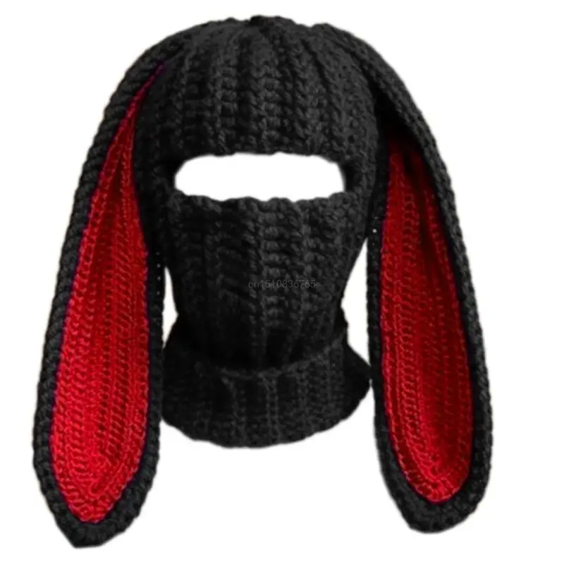 Halloween funny Balaclava Rabbit Ears Balaclava Long Bunny Ears