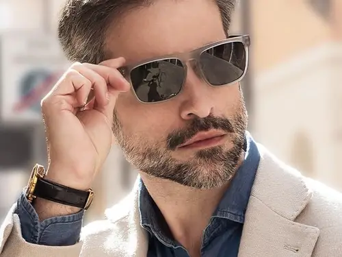 Imagen 2 del producto ZENOTTIC, recién llegados, gafas de sol cuadradas graduadas para Unsiex, ligeras TR90, miopía/hipermetropía/vidrio de sol óptico progresivo