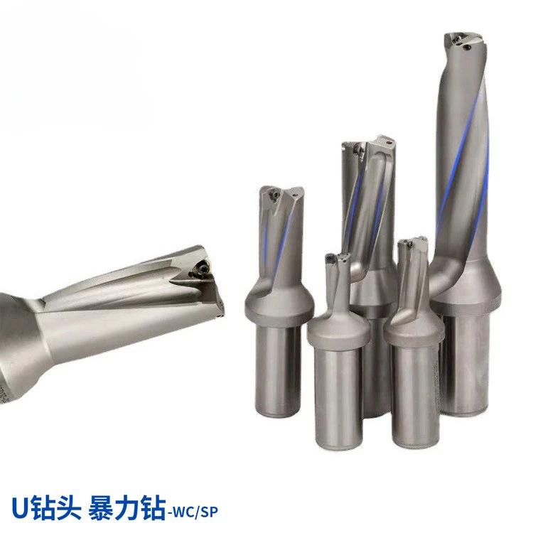 U turn for U drill rod lathe violent fast drill bit WC deep hole flat bottom u