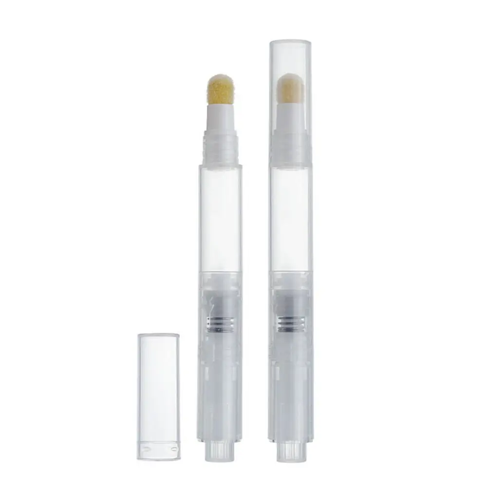 

3ml Portable Spong Head Empty Foundation Pump Pen Concealer Press Pen Lip Gloss tubes Bottles Cosmetic Container