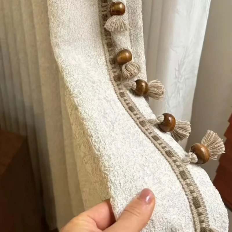 

1/2/3M Cotton Fringe Lace Trim Sofa Tablecloth Macrame Tassel Pompom Trim Ribbon Decor DIY Crafts Hometextile Sewing Accessories